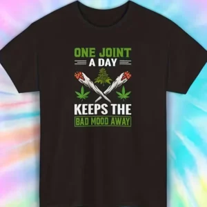 One Joint A Day – Unisex Cannabis Graphic T-Shirt
